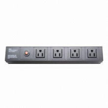 USA Plug Socket 4-Way 15A PDU